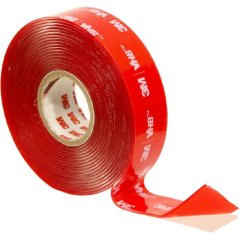 Клейкая лента 3M VHB монтажная, прозрачная двусторонняя 19 мм х 3 м