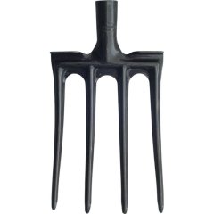 Вилы навозные Rusсад 4-рогие 18x31 см без черенка