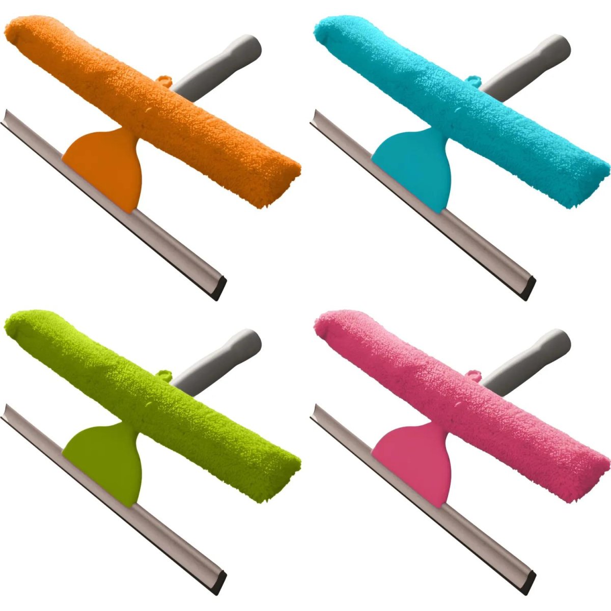 Сгон (склиз) YORK с насадкой из микрофибры для мытья окон