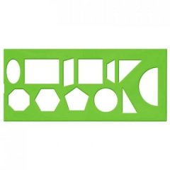 Трафарет геометрических фигур 'ТТ11