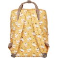 Рюкзак  Квадро Гуси,  желтый, 1 отд., 3 кармана,37х28х13