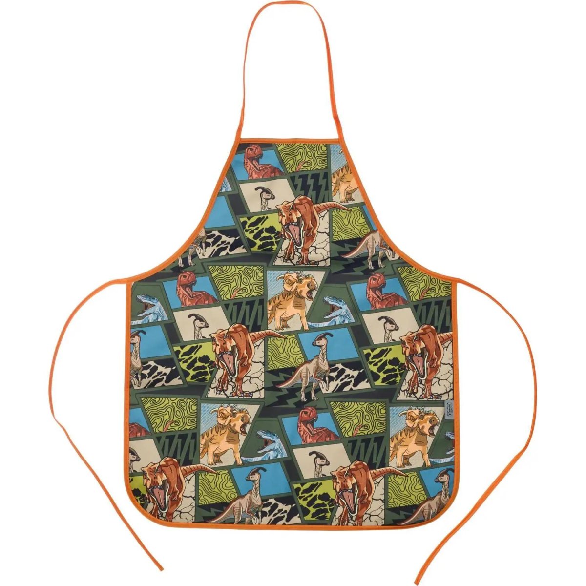 Фартук для труда Комус Класс Дино Комикс, нарукавники, 535x445 мм,ФН 41-20