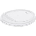 Крышка д/стакана с питейн./без заглуш.ПП d-90мм прозр., 1000шт/кор (3016П)