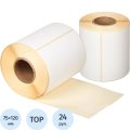 Термоэтикетки ТОП 75х120, 250 шт/рул, вт.40,  24 рул/уп