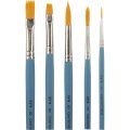Набор кистей Классика цв.5штСИНТЕТИКА(круглые№1,3,5;плоские№6,8)33С 2182-08