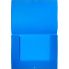Папка-конверт на кнопке Attache  А4 на кнопке, синяя