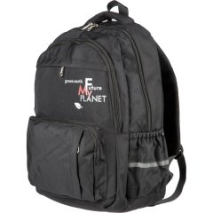 Рюкзак школьный Future черный 45,5х31х14 см