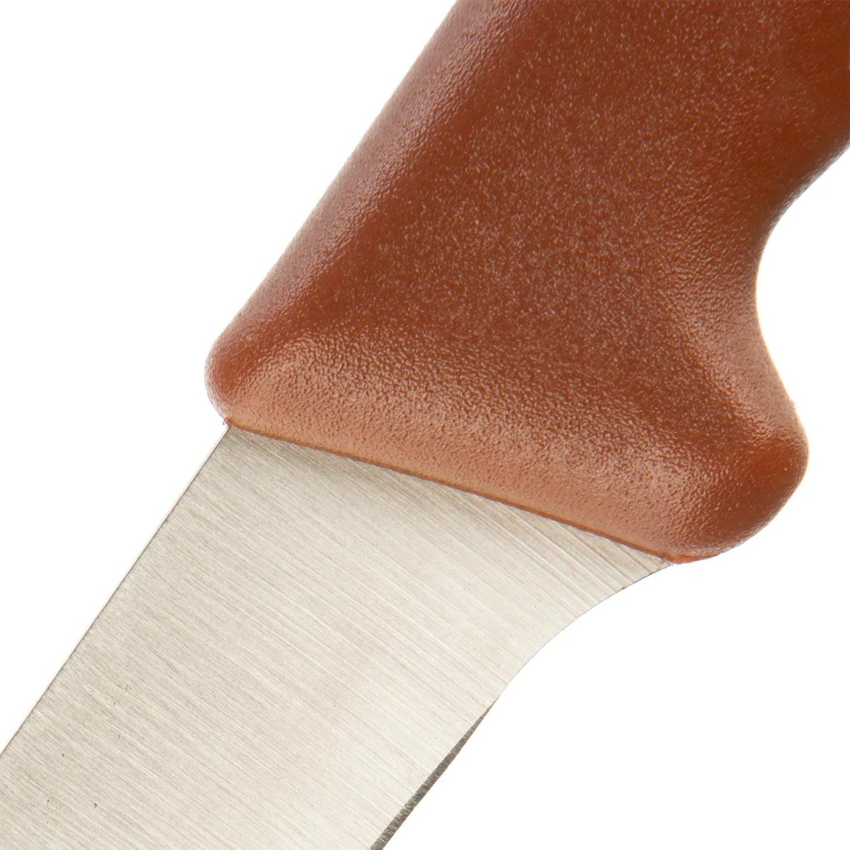 Нож разделочный  лез 150 мм  толщ 2 мм  3Cr13  корич пластиковая ручка