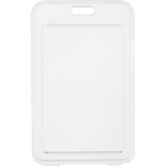 Бейдж Deli 64804 вертик.,на шнурке с клипом., вкладыш: 54x86мм, белый, 1 шт