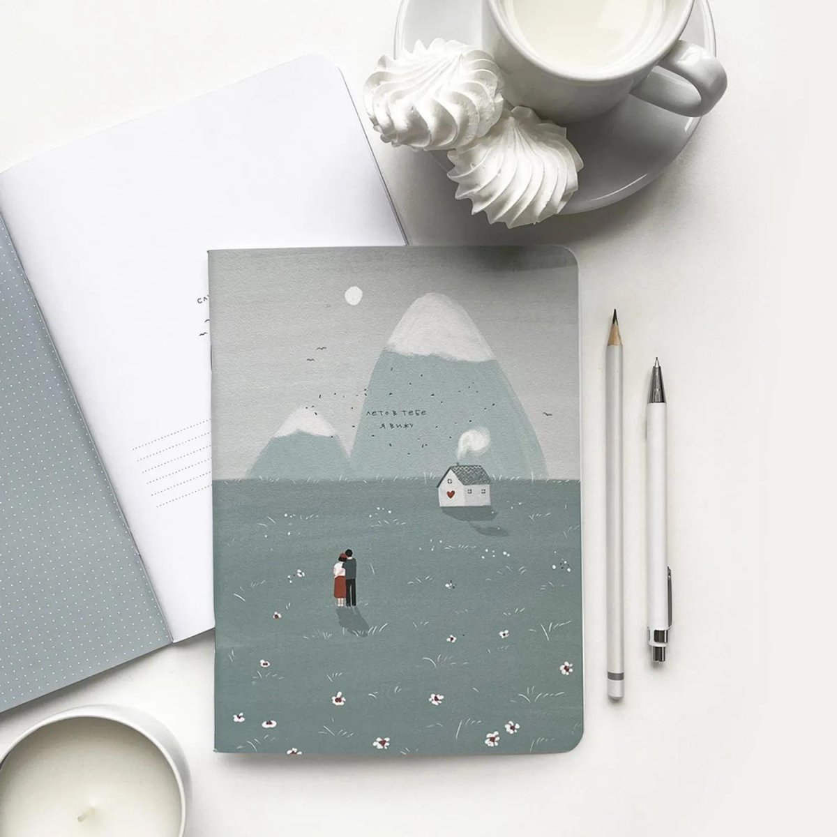 Тетрадь общая А5+ 48л.клетка,скрепка,Be Smart,Soul,N3630