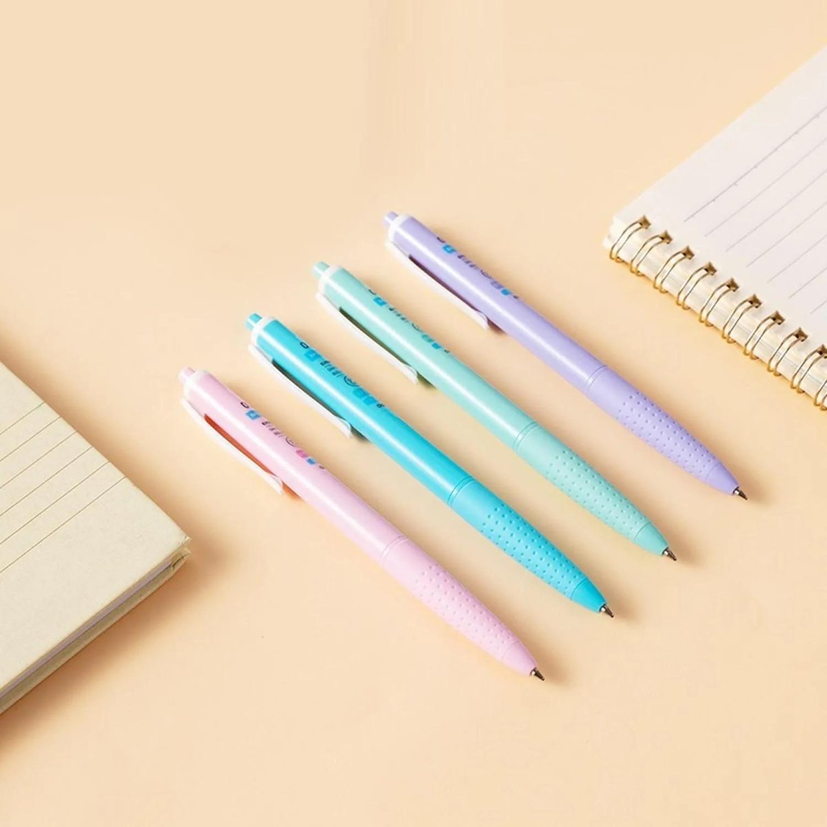 Ручка шариковая автомат. Deli Every, EQ44-BL,син,пул нак.0,7мм,асс