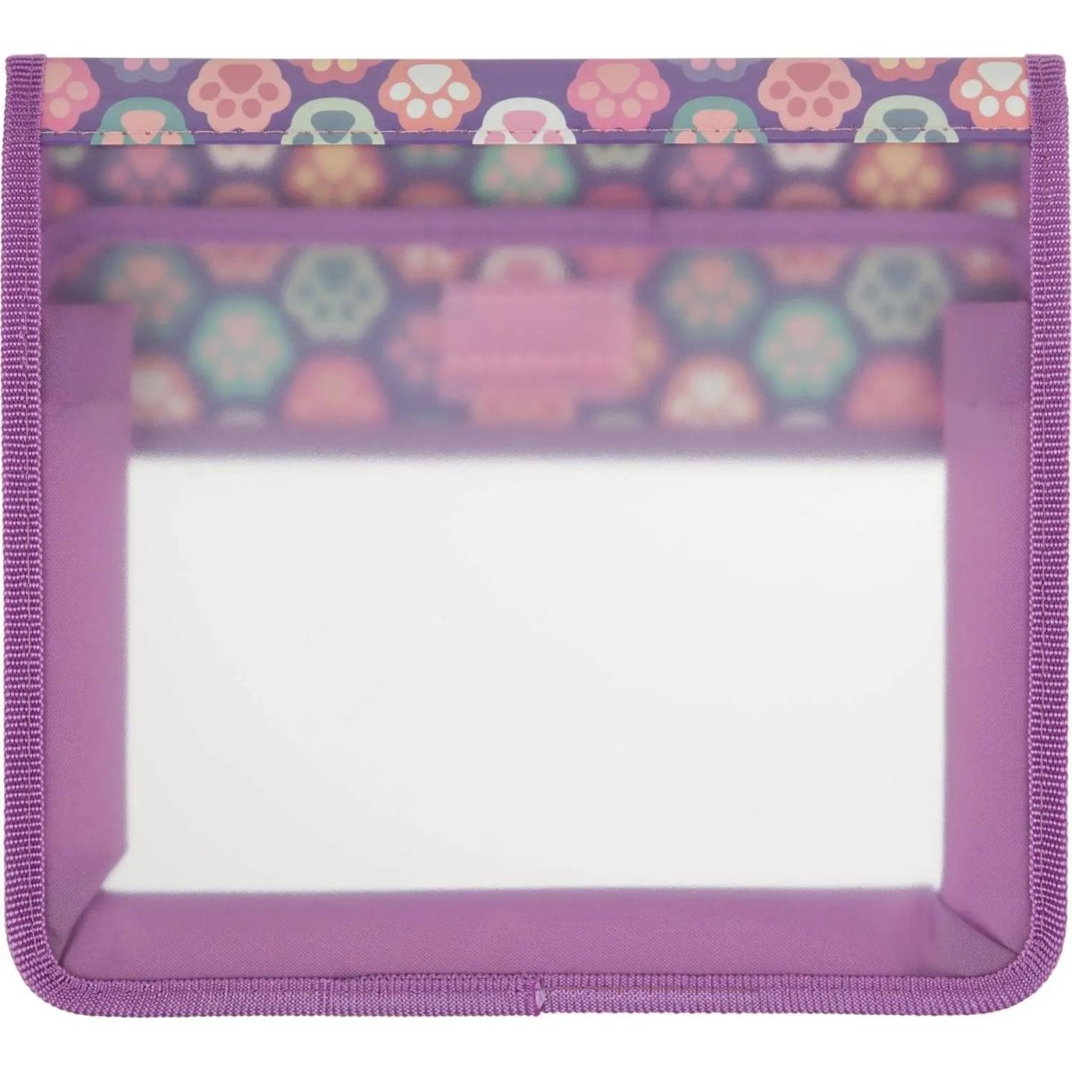 Папка для тетрадей Комус Класс Лапки,А5, липучка, ламинат/пластик, ПТ-45