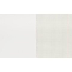 Тетрадь общая А5,48л,кл,скоб,блок-офсет-2 Attache Alpha фиол/красн вассорт