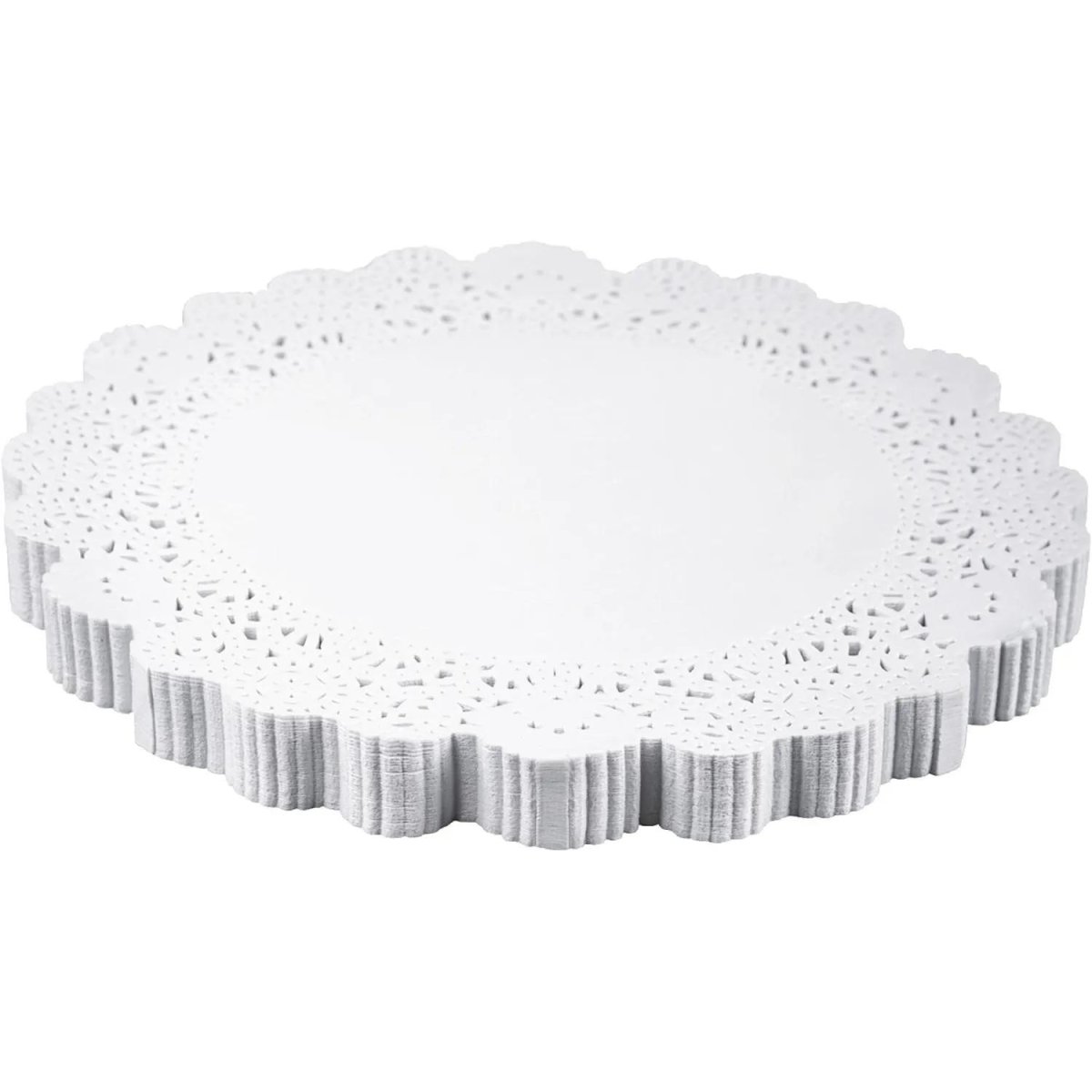 Салфетки ажурные AVIORA бумажные круглые D16см 250шт/уп