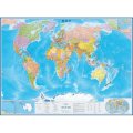 Карта  настенная Мир политическая 1:16млн.2,17х1,60м,КН128