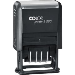 Датер автомат. самонаб.пласт. S260-Set 2-стр. 24х45 мм (аналог 4755)Colop