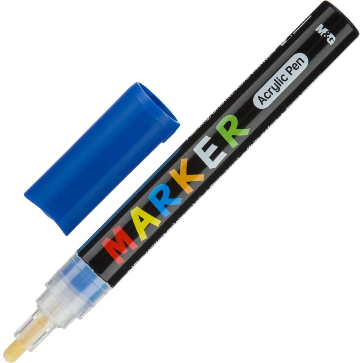 Набор акриловых маркеров M&G, круглый наконечник,2 мм,  12 цветов в наборе