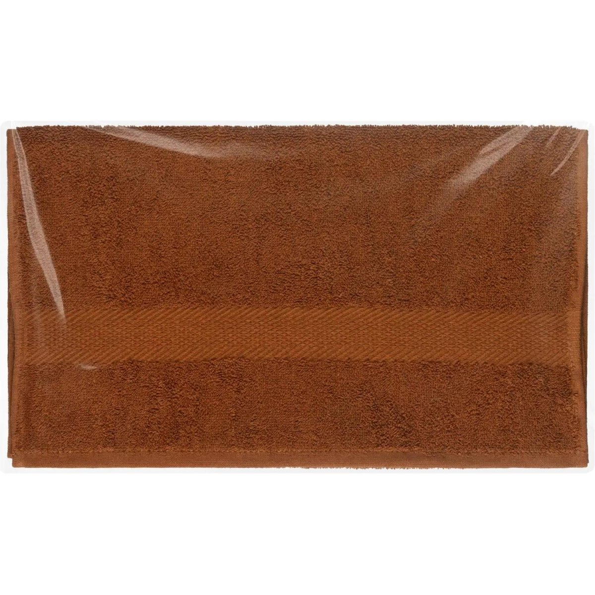 Набор полотенец махровых бордюр 440 г/м2, 70х140 карамель, 5шт