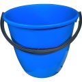 Ведро хозяйственное Крепыш 13л пластиковое синее