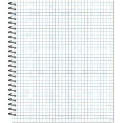 Бизнес-тетрадь Цветы А5 96л,клетка,обл. мел,картон, спираль,гол