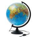 Глобус 320мм, физический подсветка, Серия Классик