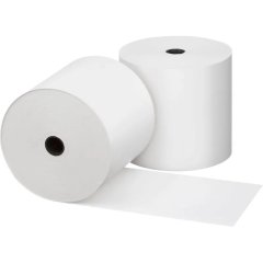 Ролики для касс 80 мм 80 м, вт. 12, т/б 55 гр/м2, 15сп/уп, 45 шт/уп