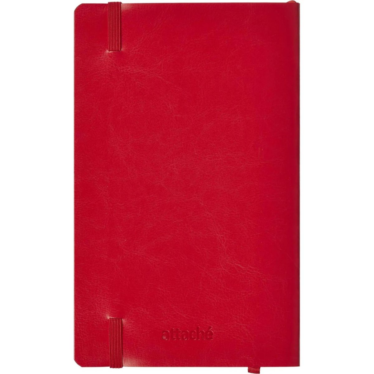 Ежедневник недатированный ATTACHE FLEX красный А5, 136 л. бежевый блок