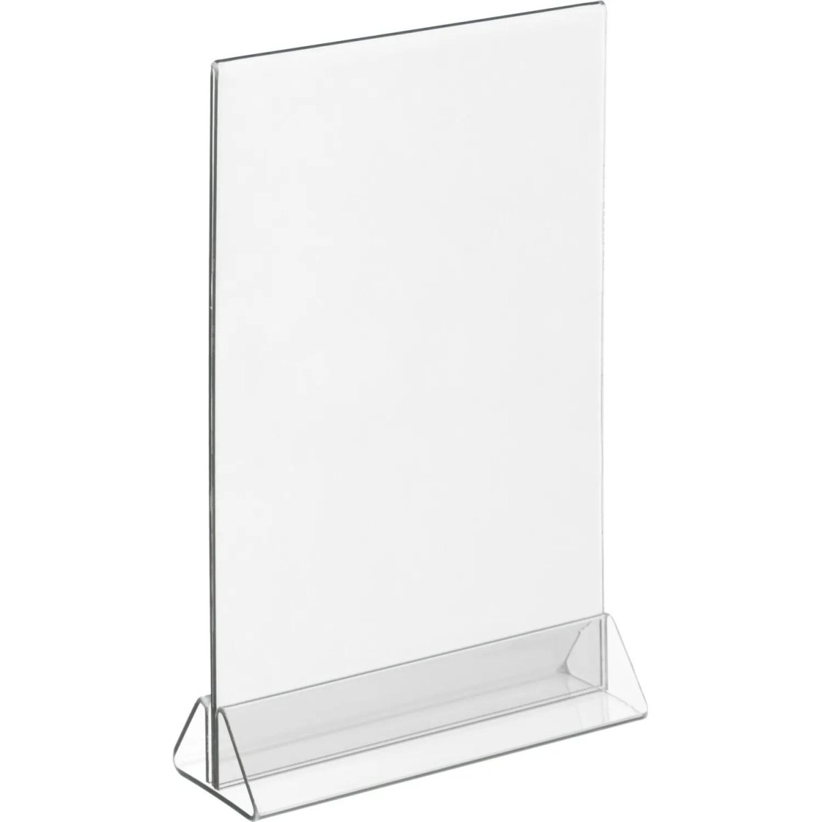 Ценникодержатель настол Комус под меню,треуг.осн.ACR-MENU HOLDER А5,10шт/уп