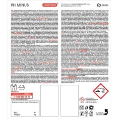 Профхим бассейн ср-во д/понижения уровня рН воды Grass/рН minus, 35кг