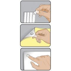 Клеевые подушечки масса KORES Gum Fix удаляемая 84 шт/уп 31600