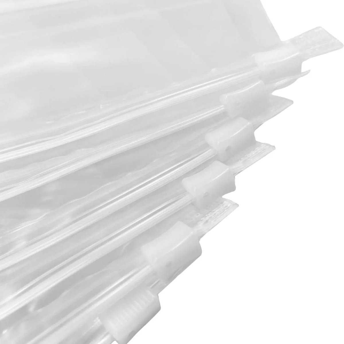 Пакет с замком слайдер EVA прозрачный 60 мкм 25х35, 50 шт/уп