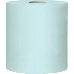 Бумага протирочная Торк/Tellus 1сл с перфорацией бирюзовый 1рул 351400
