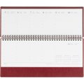 Планинг датированный 2026, бордо, 303х150 мм, 120стр, АТТАСНЕ Agenda