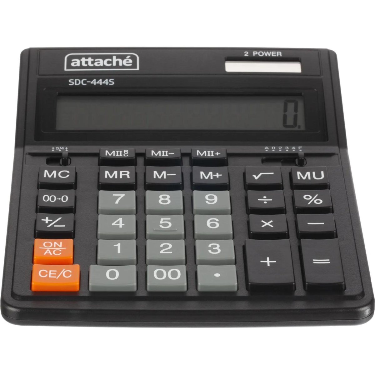Калькулятор настольный Attache  SDC-444S 12-разрядный черный 206х158х33мм