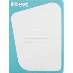 Скоросшиватель картон. Комус каширован.картон 30мм голубой