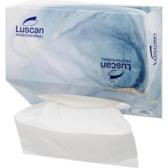 Полотенца бумажные листовые Luscan Prof Z слож 3 сл цел бел 80 шт/уп