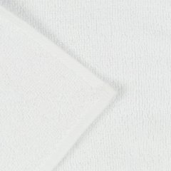 Полотенце Luscan махровое 30х30, 450 гр/м2, Oтель белый, Турция, 10 шт/уп