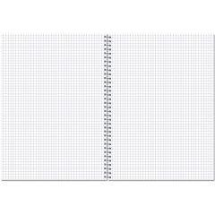 Бизнес-тетрадь А4,60л,кл,цветн.мелов.обл,метал.гребень Стильный Офис 2730