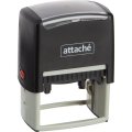 Штамп самонаборный Attache 8/10 стр. 60х40 с рамкой
