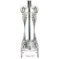 Мельница для соли и перца из прозрачного акрила 16см