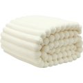 Покрывало 150х200 BRAVO Family велсофт Волна г/к №81 кремовый в пакете