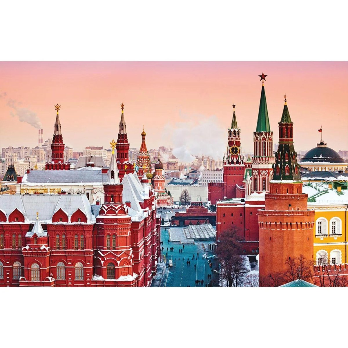 Календарь настенный 3-х блочный 2026 Attache, Москва, 305х780, 80г