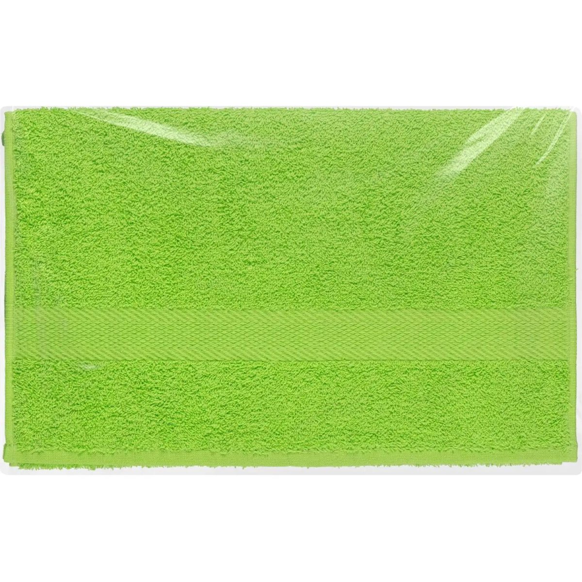 Набор полотенец махровых бордюр 440 г/м2, 70х140 салатовый, 5шт