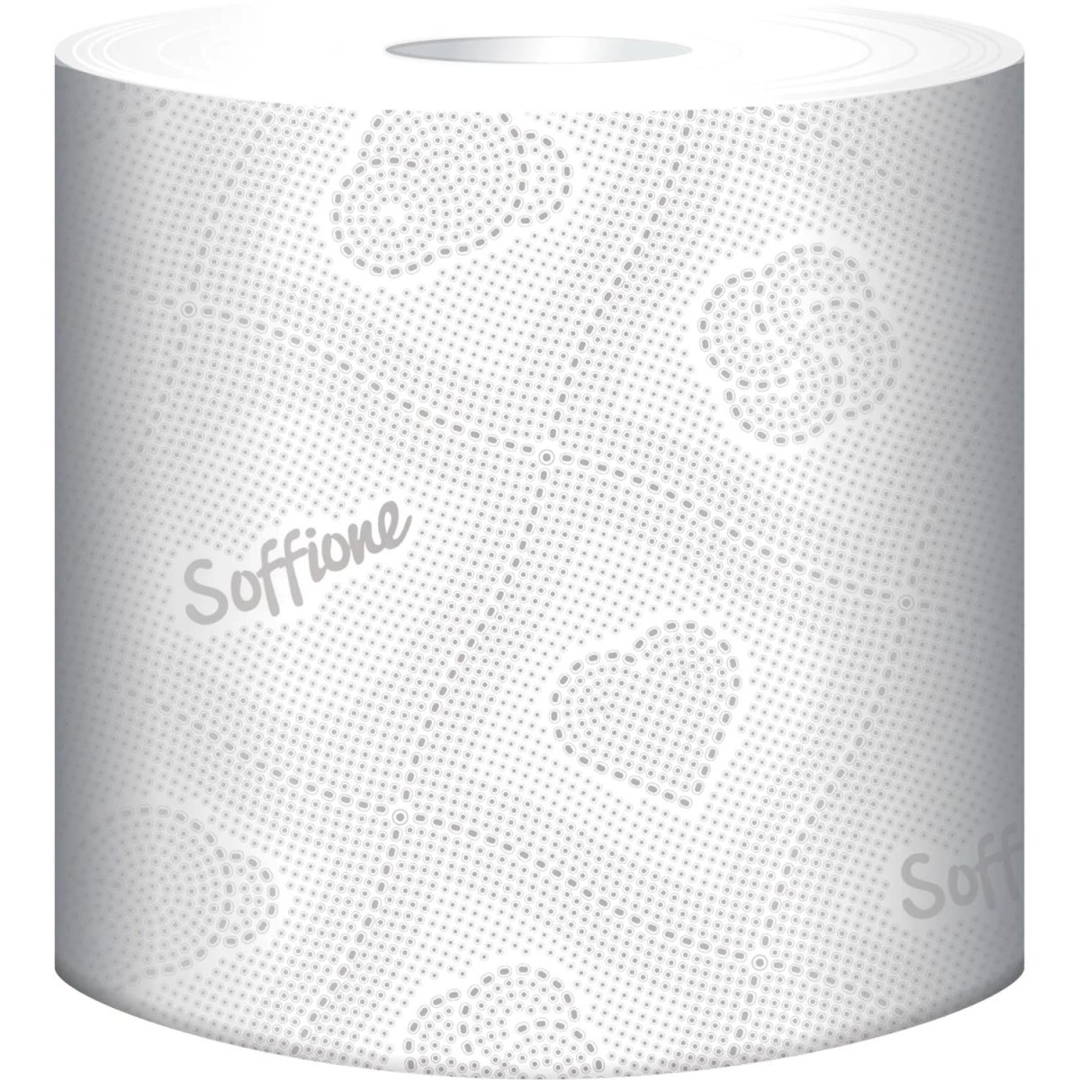 Бумага туалетная Soffione Smart 2сл белая 15,68м 24рул/уп