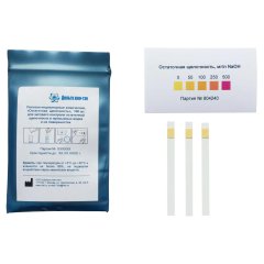 Профхим тест-полоски д/опред щелочн Ника/Остаточная щелочность,100шт.уп