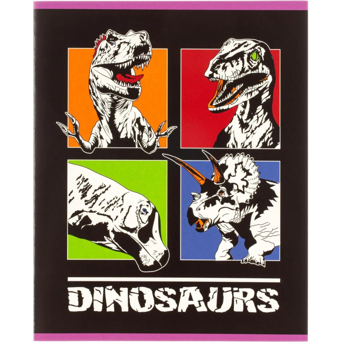 Тетрадь общая А5 48л с полями, клетка, микс в ассортименте, 40шт/уп