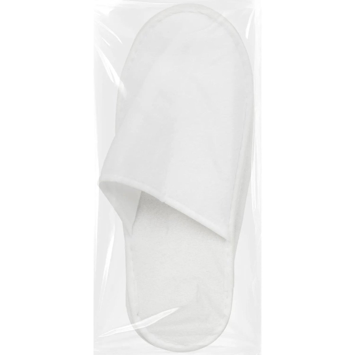 Тапочки одноразовые  флис,(поролон) Эва 4 мм закрытый мыс,160 пар