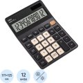 Калькулятор настольный Deli EM309,12 р, дв пит,176,9x124,9x34мм,темно-серый
