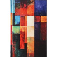 Ежедневник недатированный 7БЦ, пл. гл., А5,128л, Выбор есть, Абстракционизм