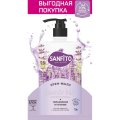 Крем-мыло жидкое SANFITO Sensitive Лавандовые поля 1 л (ДОЙ-ПАК)
